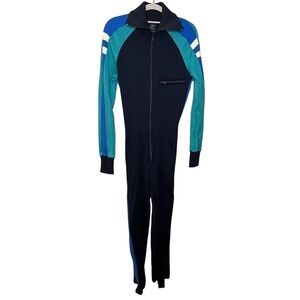 Odlo of Norway women's 90s‎ retro one piece ski outdoor snow suit jumpsuit